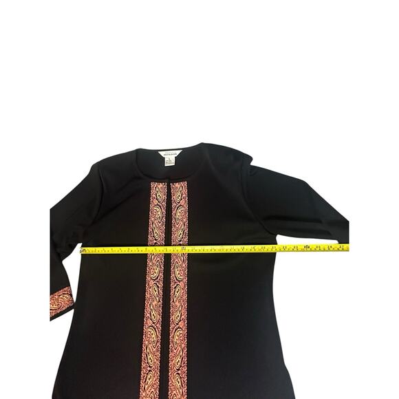 VTG Misook Lot of 3 Knit Green Blue Black Cardigan Jackets Career Travel Large - Picture 10 of 16